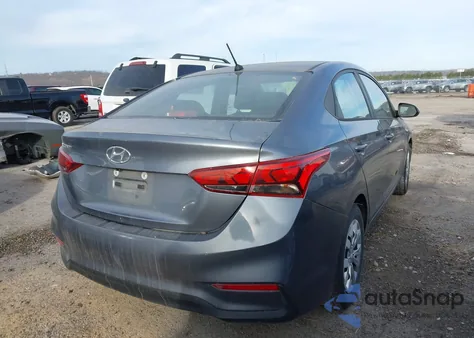 2020 Hyundai Accent Se from USA, damaged, VIN 3KPC24A61LE099697
